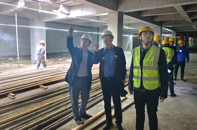 黨委副書記、總經(jīng)理王海龍深入唐人科技產(chǎn)業(yè)園項(xiàng)目檢查指導(dǎo)